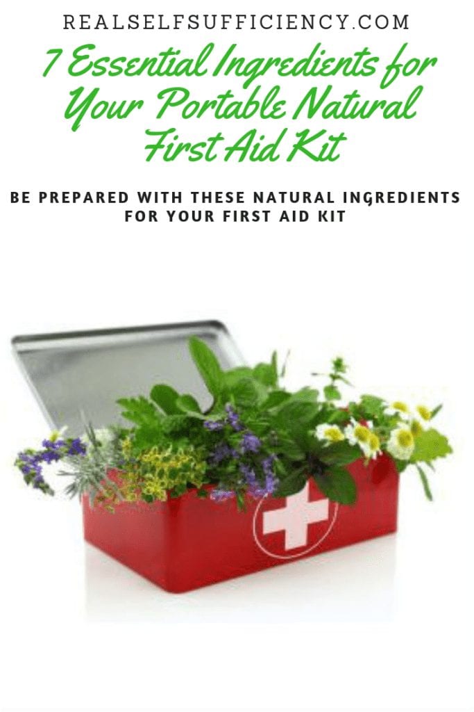 natural first aid kit for travel