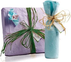 recycled seed gift wrap