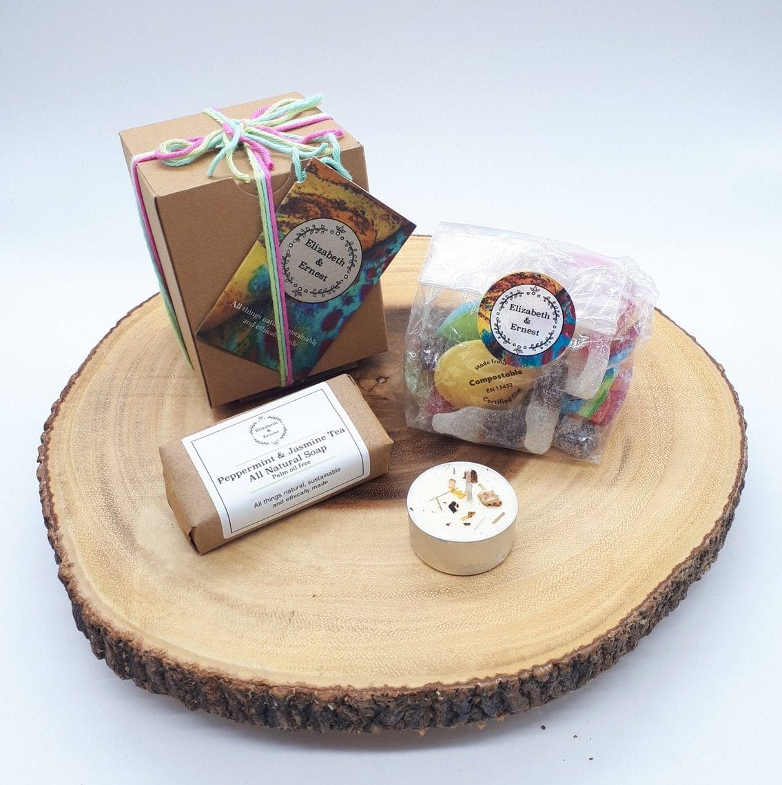 natural vegan gift box eco-friendly plastic-free gift