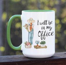 custom gardener gift mug