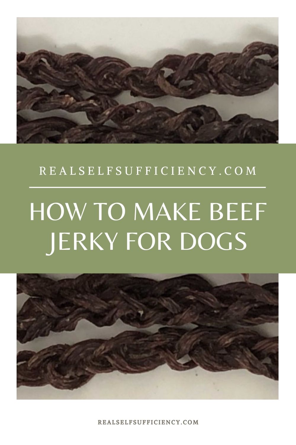How to Make Beef Jerky for Dogs Natural Homemade Dental Chews