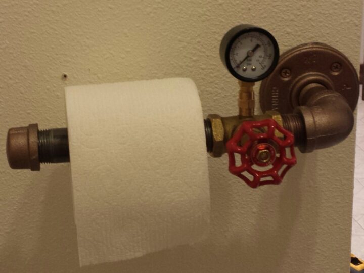 Image for 9. Steampunk Toilet Paper Dispenser