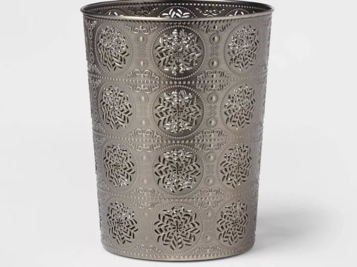 solid wasterpaper basket