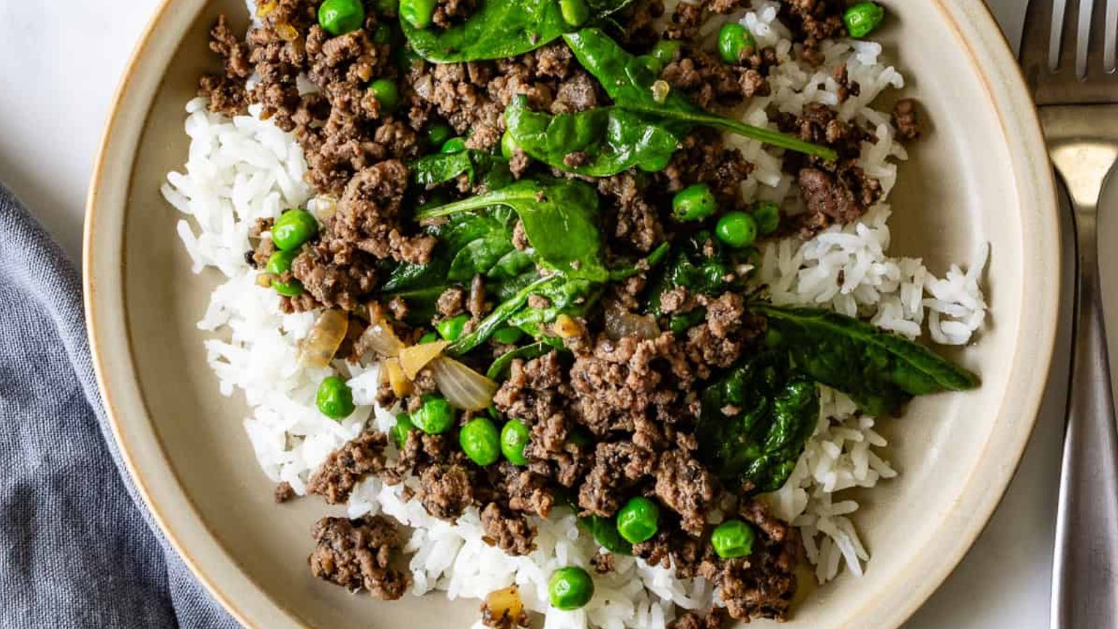 Ginger Ground Beef Bowls
