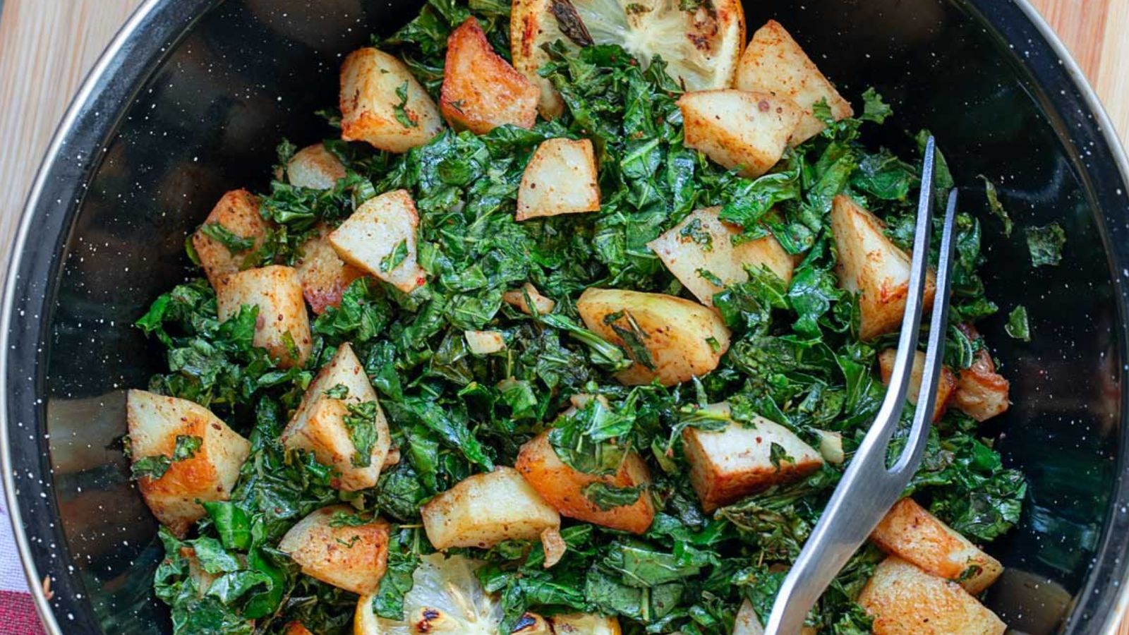 Kale and Potatoes