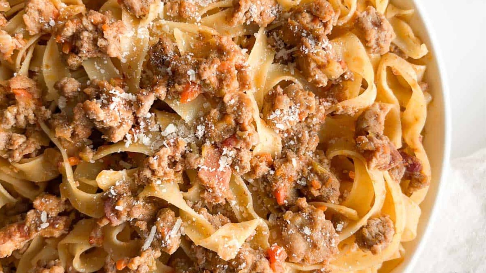 Tagliatelle Bolognese