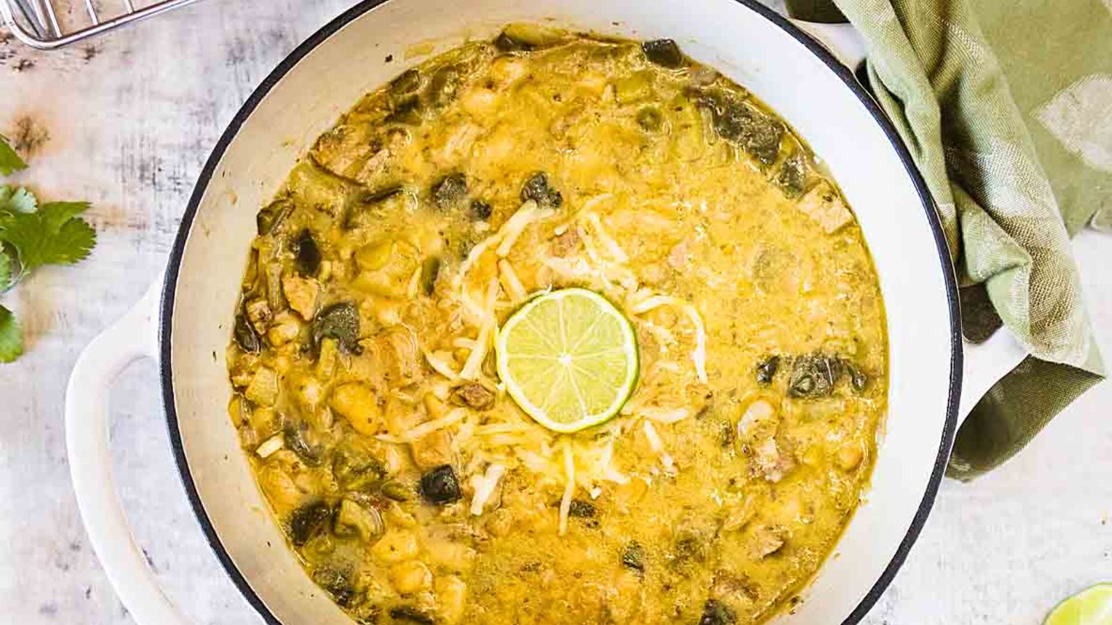 White Chili with Pork or Chicken