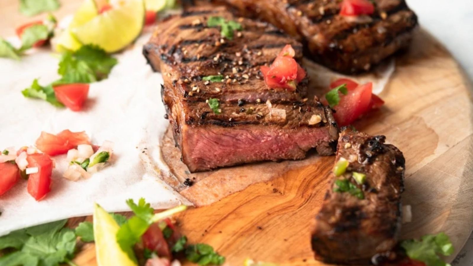 Grilled Steak in Beer Marinade