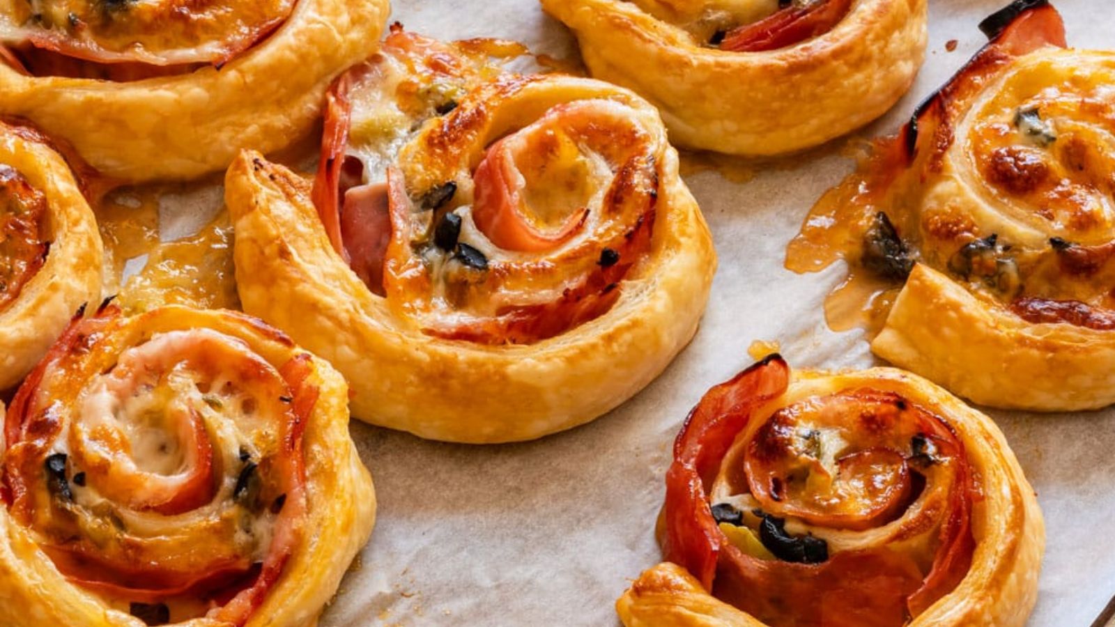 Ham and Cheese Pinwheels