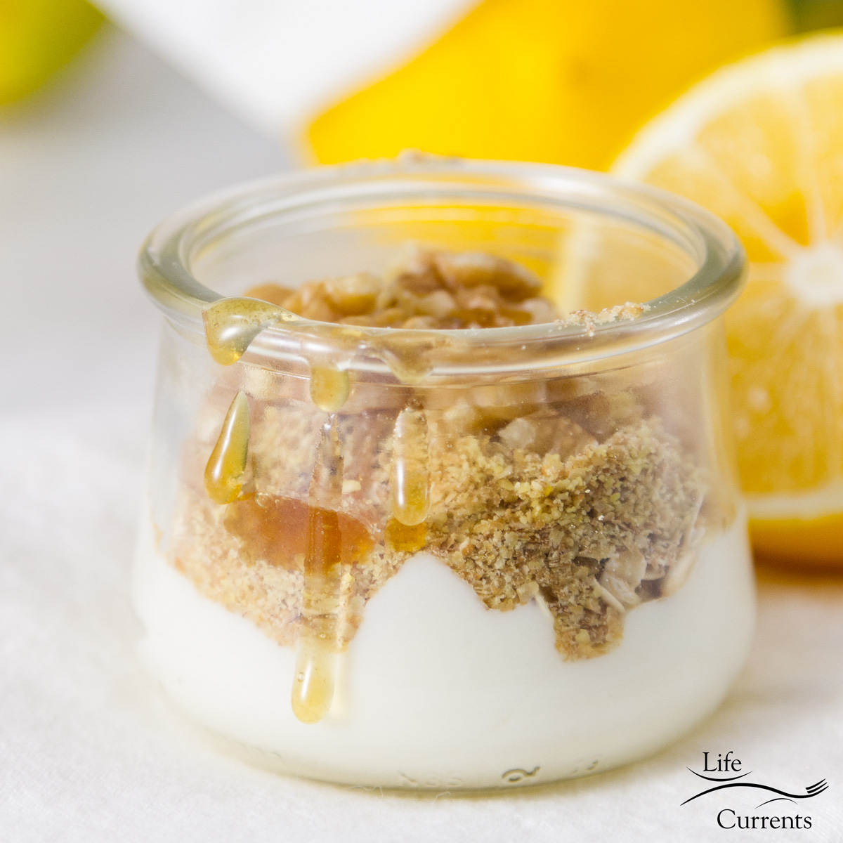 Honey Lemon Breakfast Yogurt