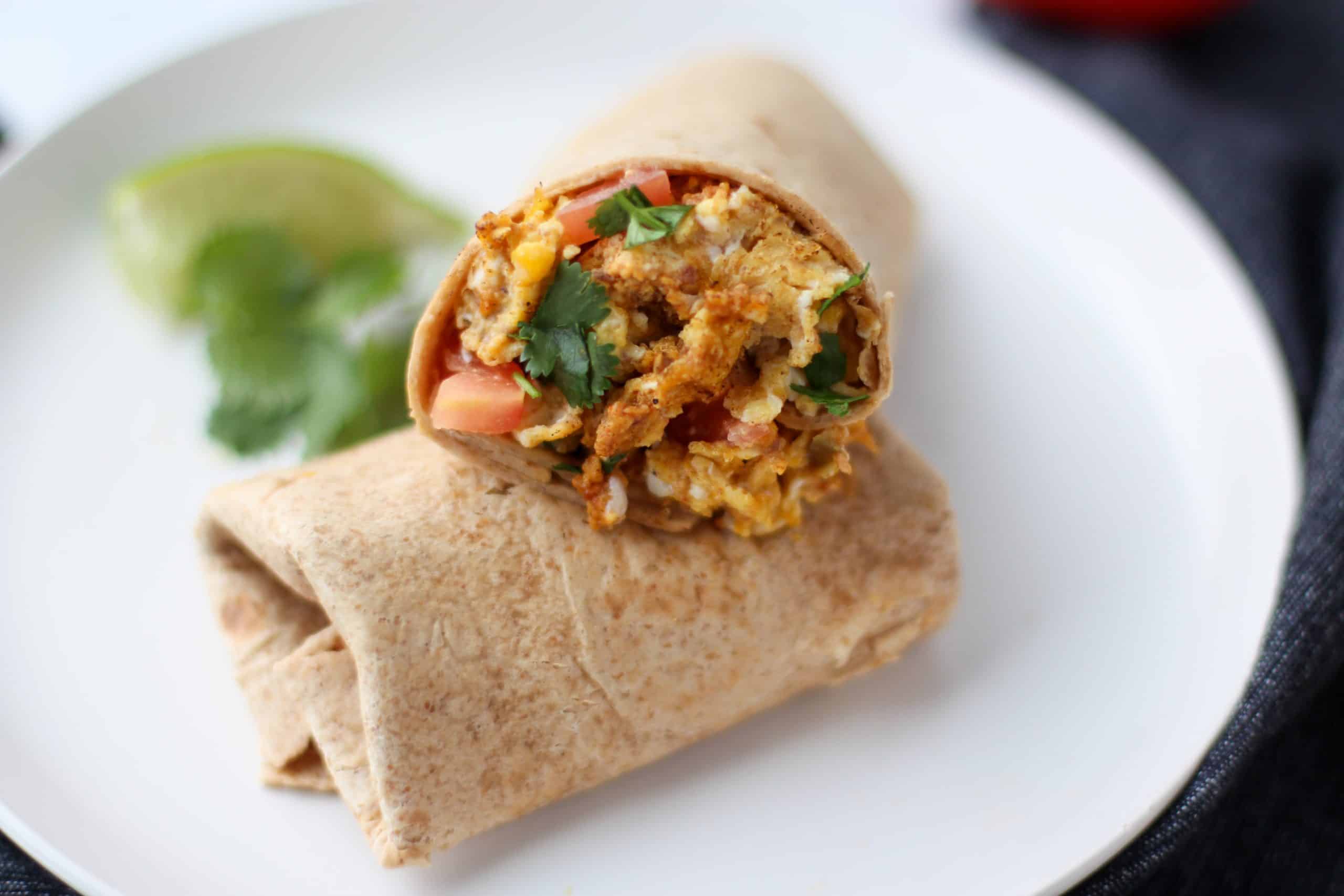 Keto Mexican Breakfast Burrito