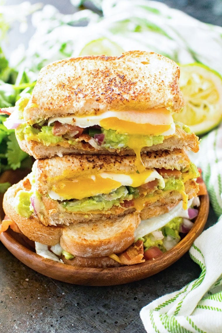 Southwestern Breakfast Sandwiches