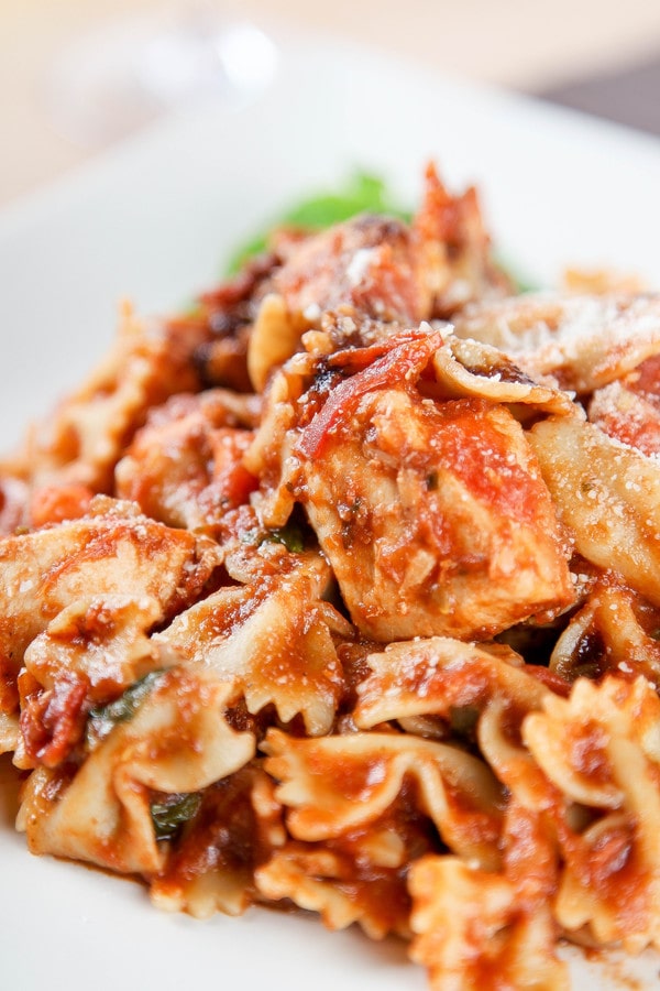 Bruschetta Chicken Pasta