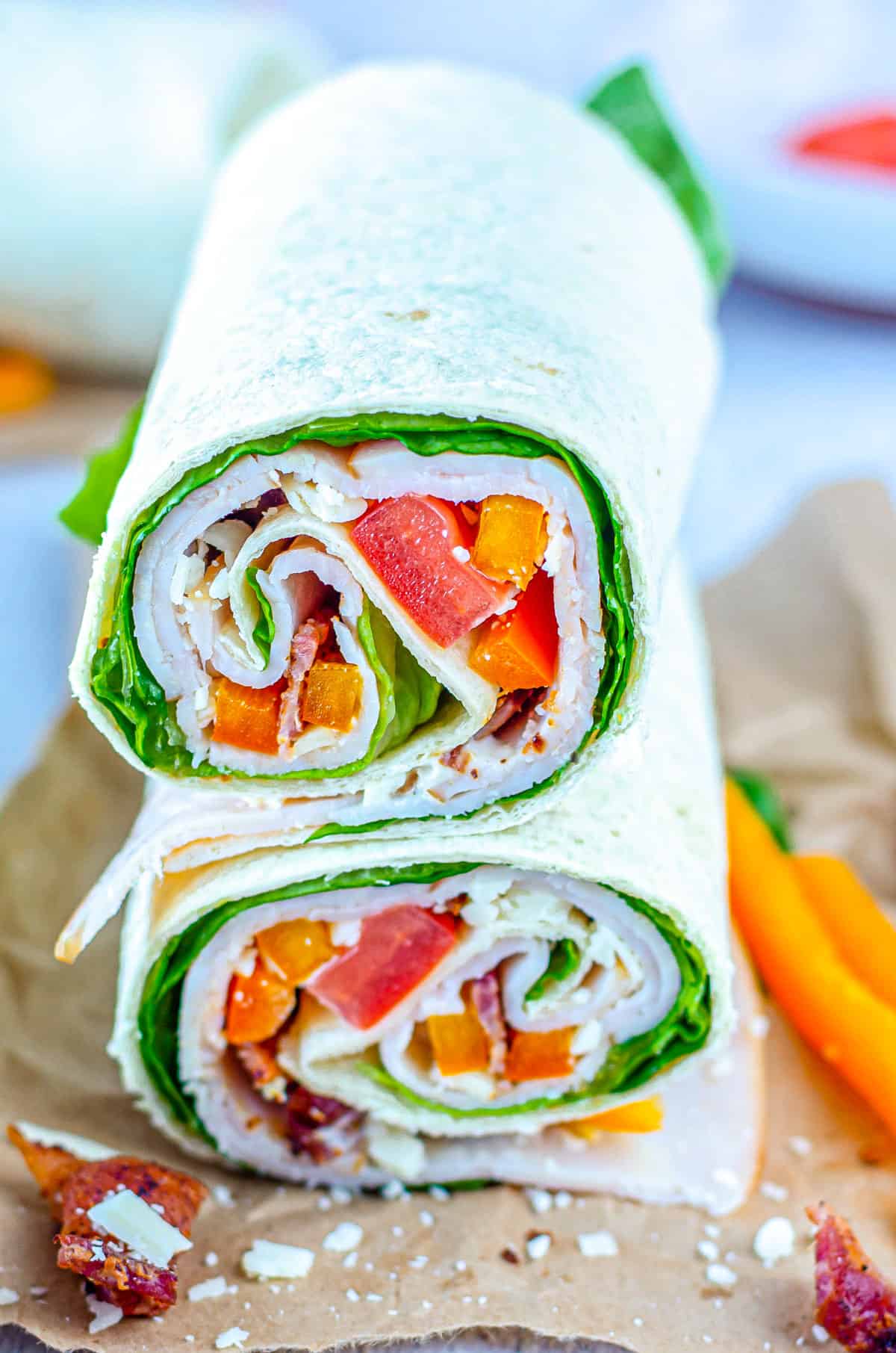 Chicken Bacon Ranch Wraps