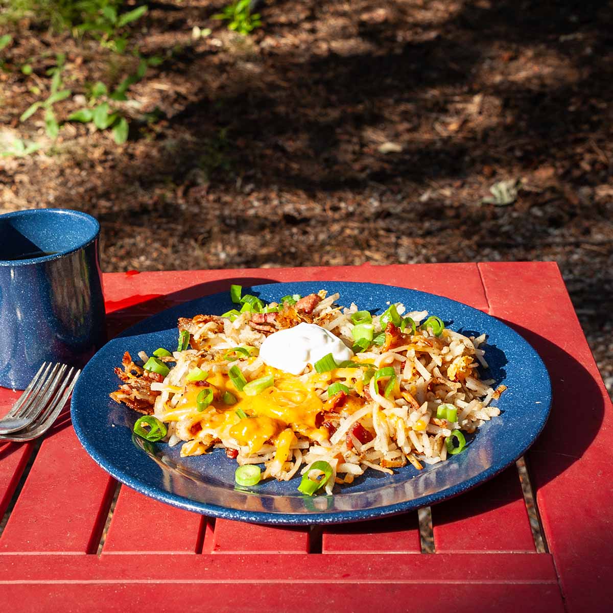 Loaded Hash Browns