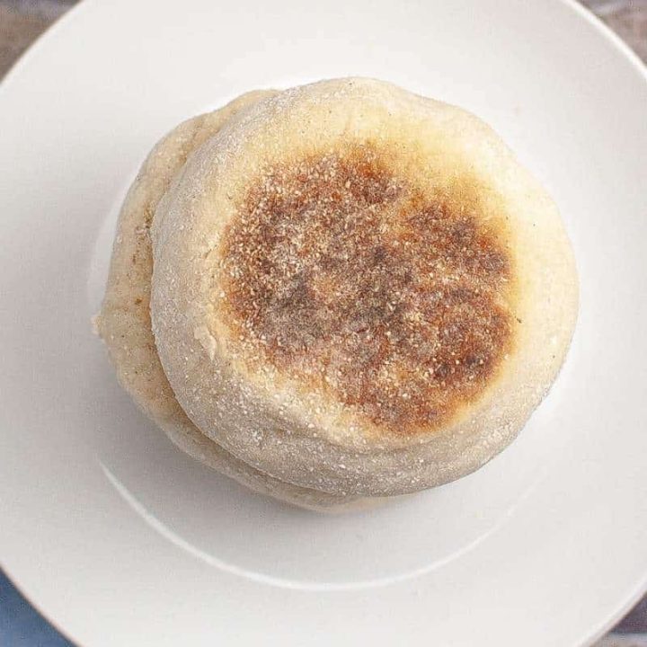 Stovetop Sourdough English Muffins Recipe