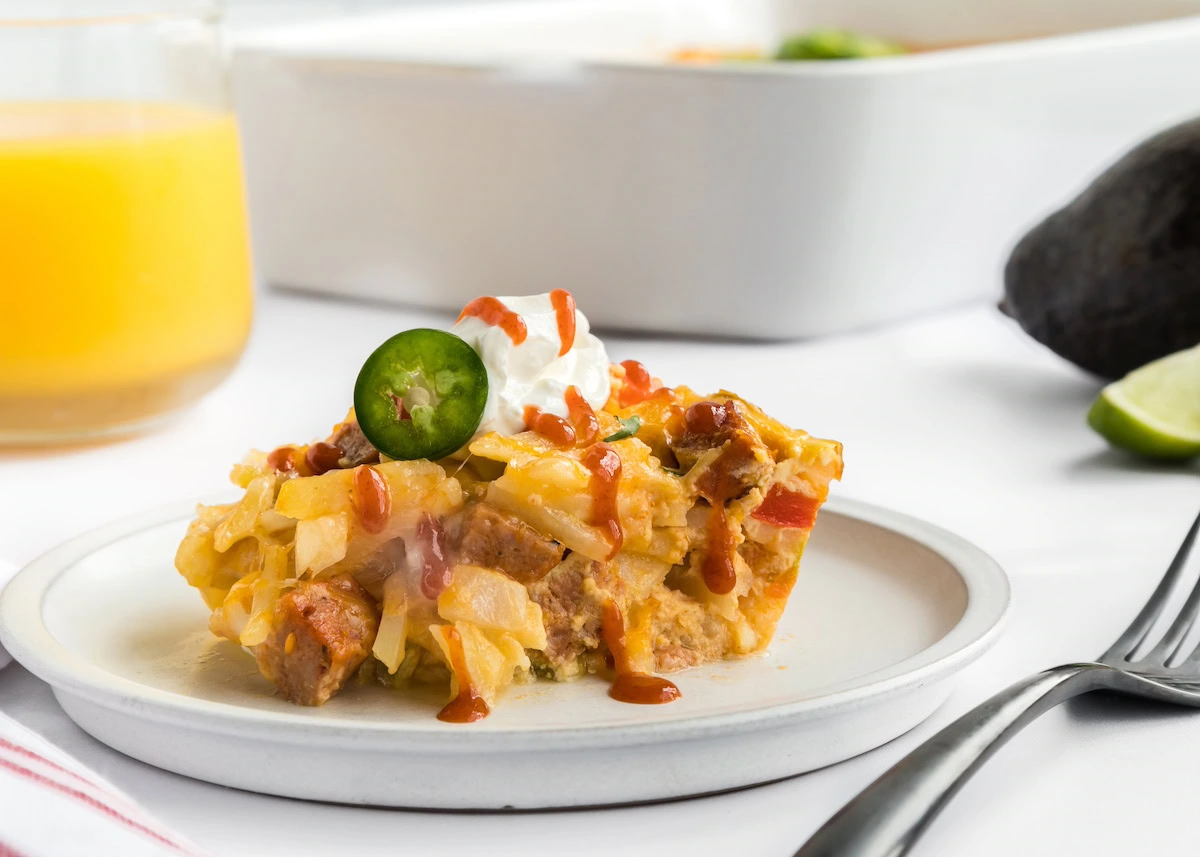 Southwest Breakfast Casserole
