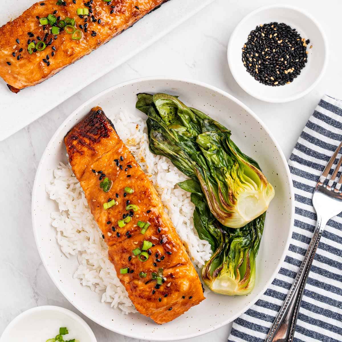 Miso Glazed Salmon