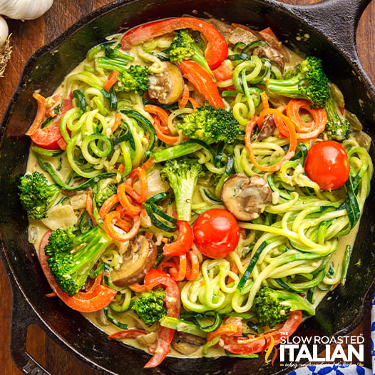 Zoodles Primavera Olive Garden