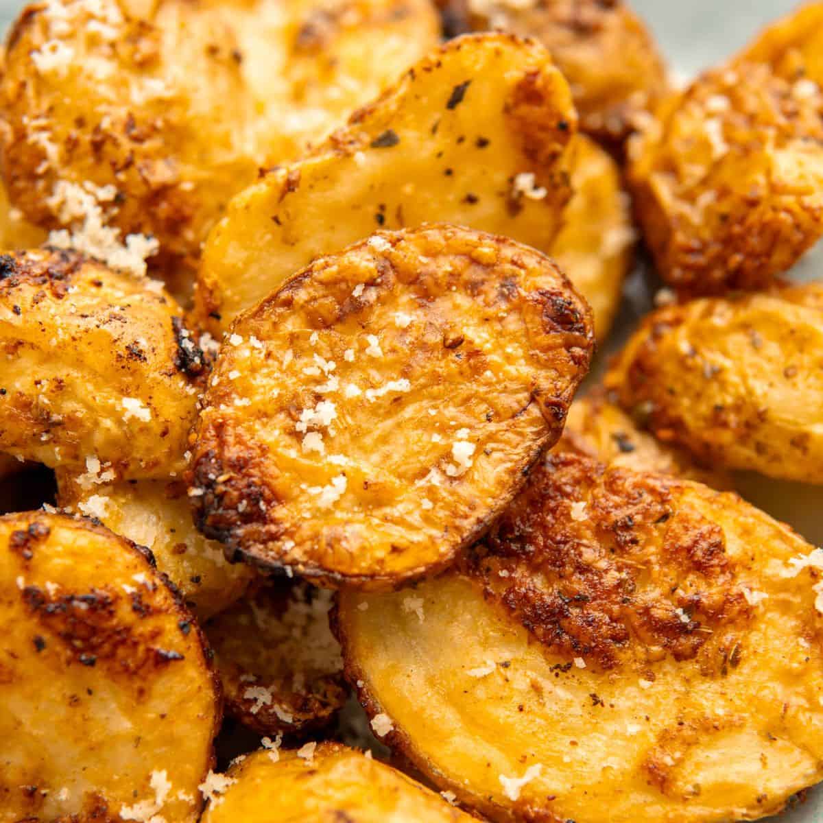 Air Fryer Parmesan Potatoes Recipe