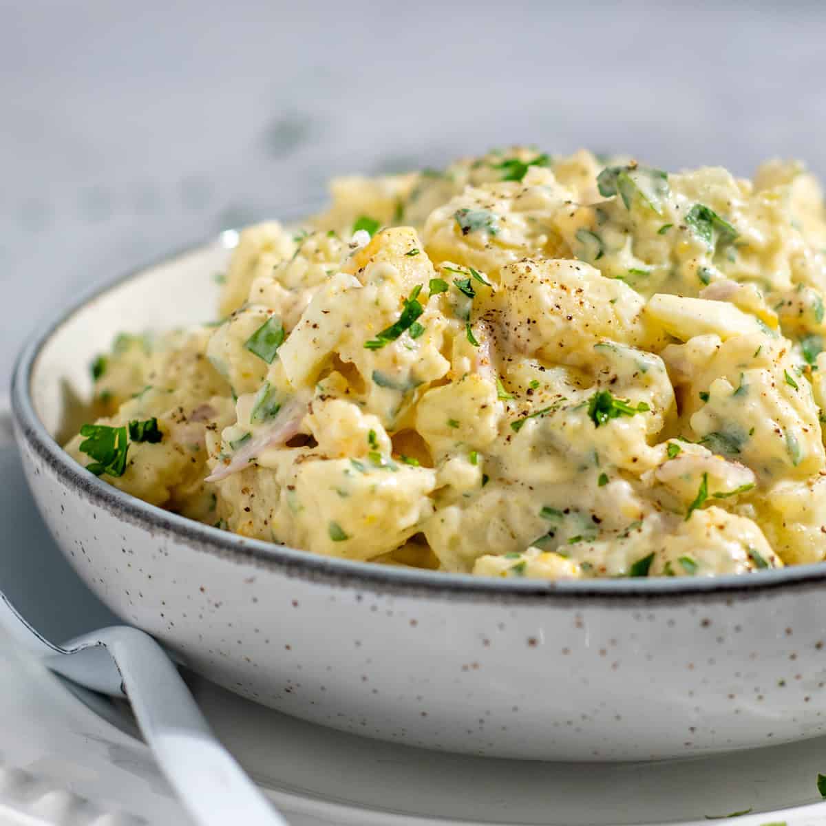 Creamy Potato Salad with Condensed Milk