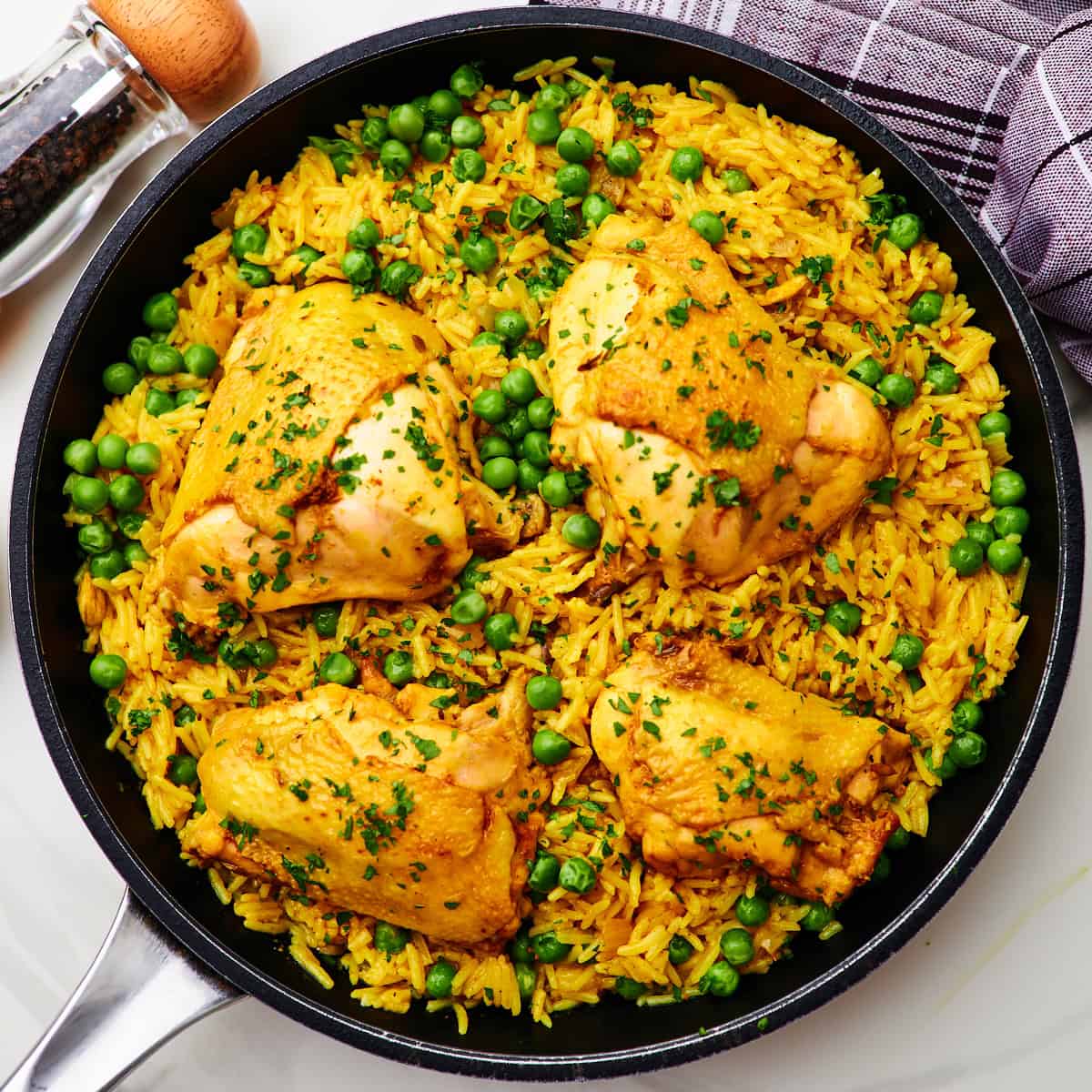 One Pot Chicken And Yellow Rice Recipe