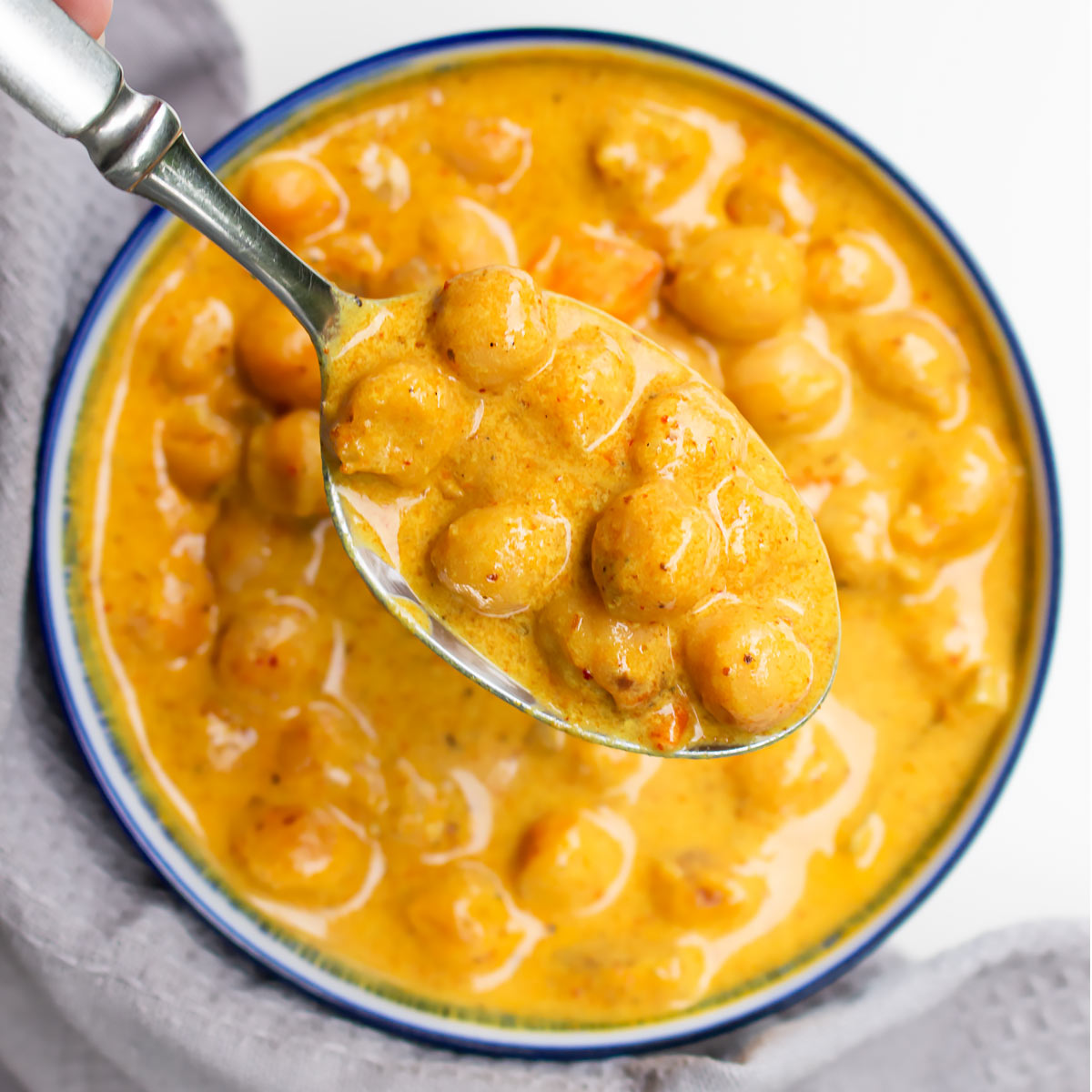Creamy Coconut Chickpea Curry Recipe
