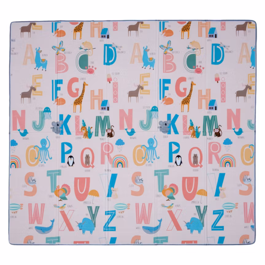 Kids Foldable Playmat ABC City