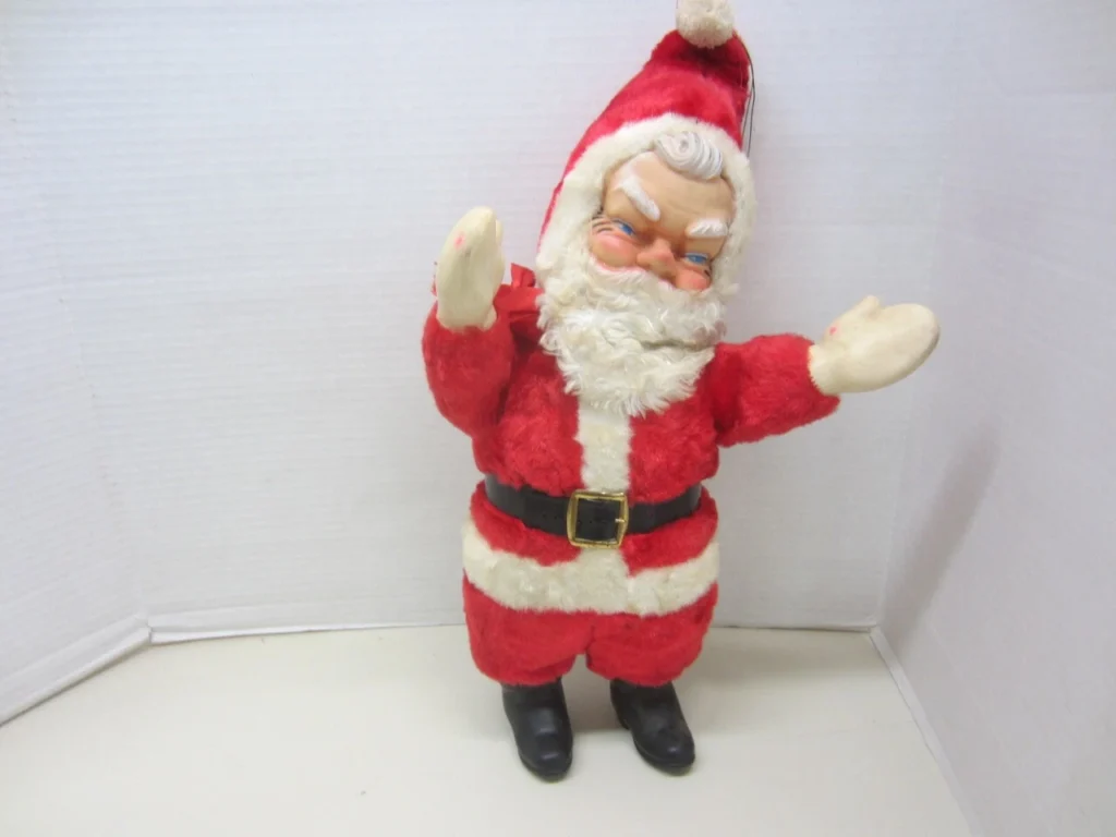 Rushton Rubber-Face Santa Doll