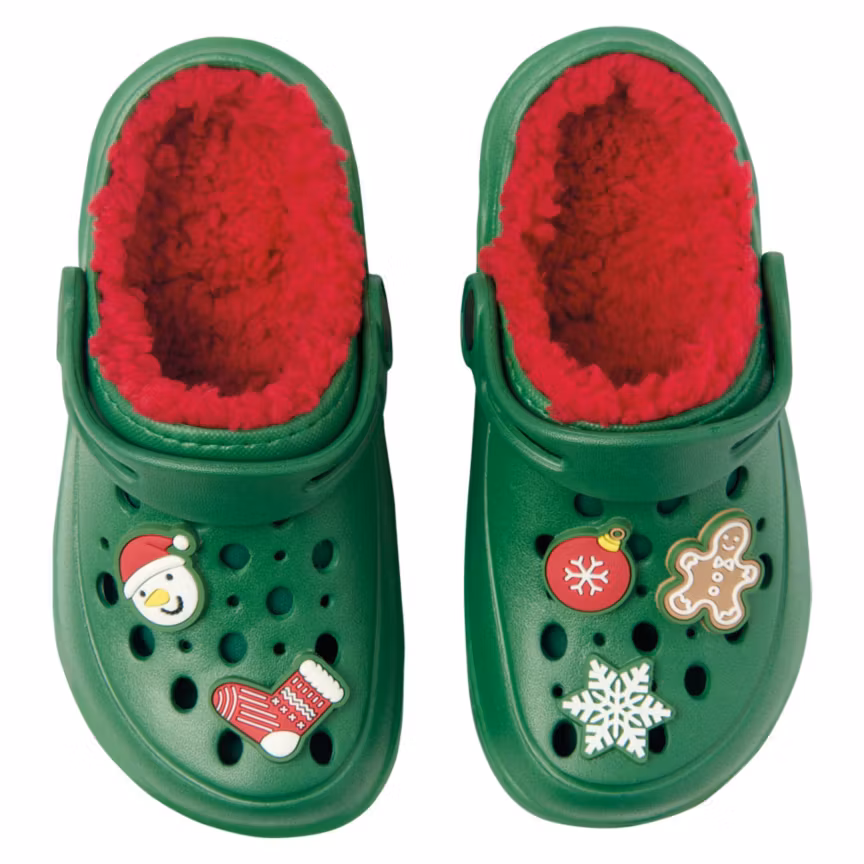 Toddler Holiday Clogs Green 910