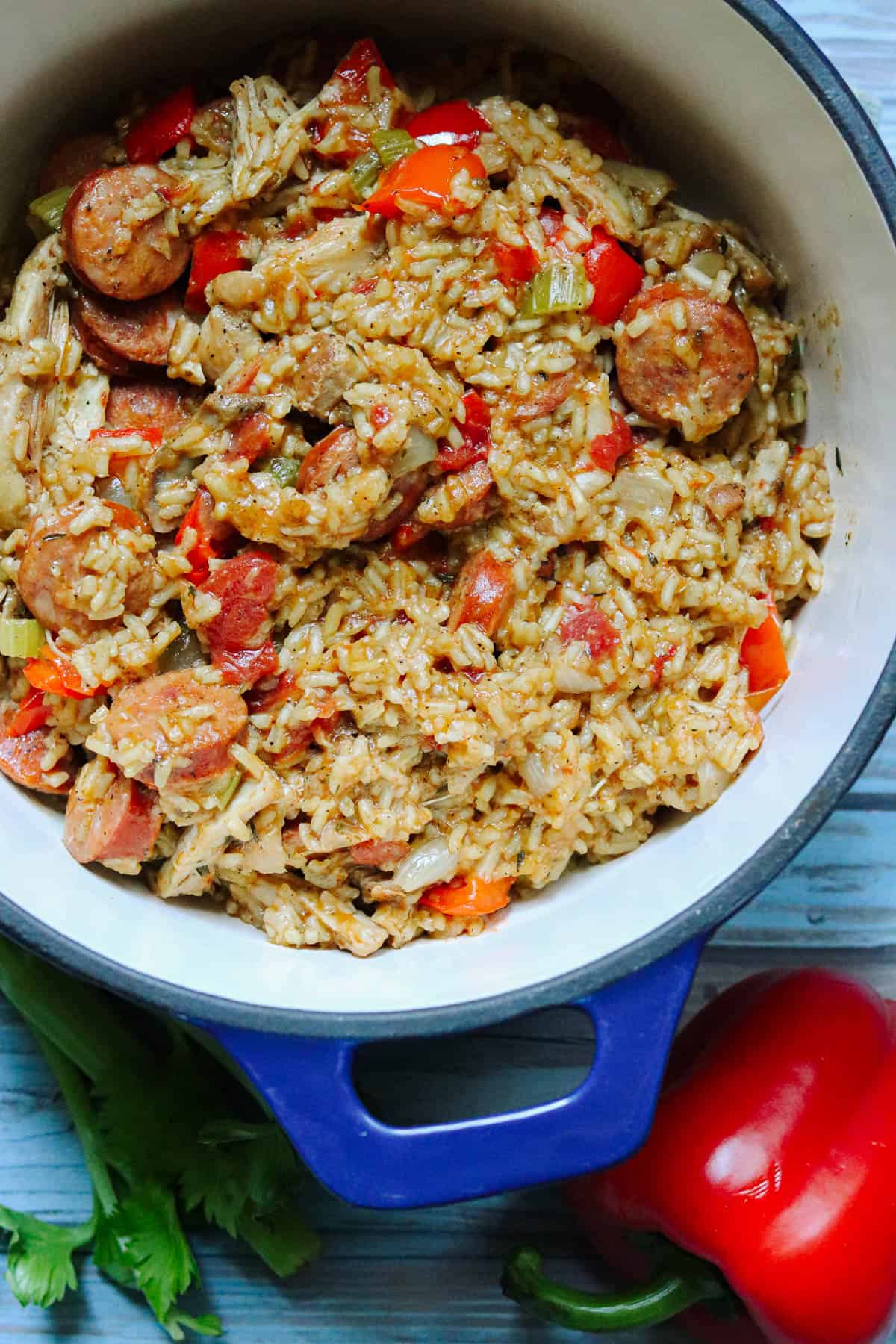 Chicken and Sausage Jambalaya