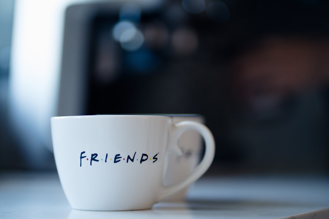 a white coffee cup
