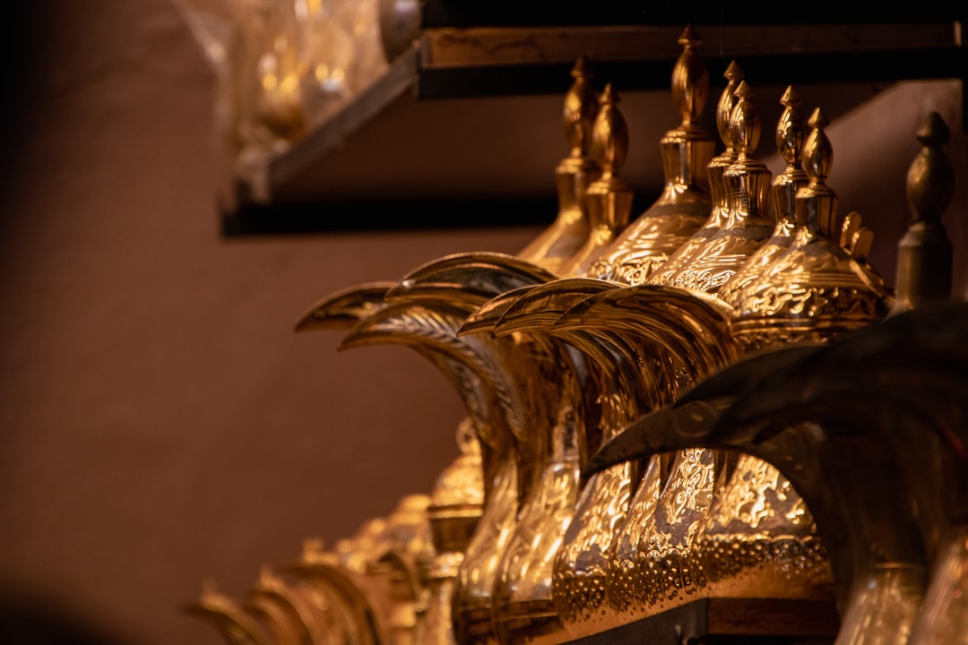A close up of a clock on a wall