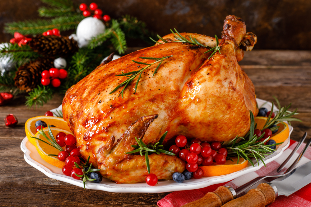cooked turkey