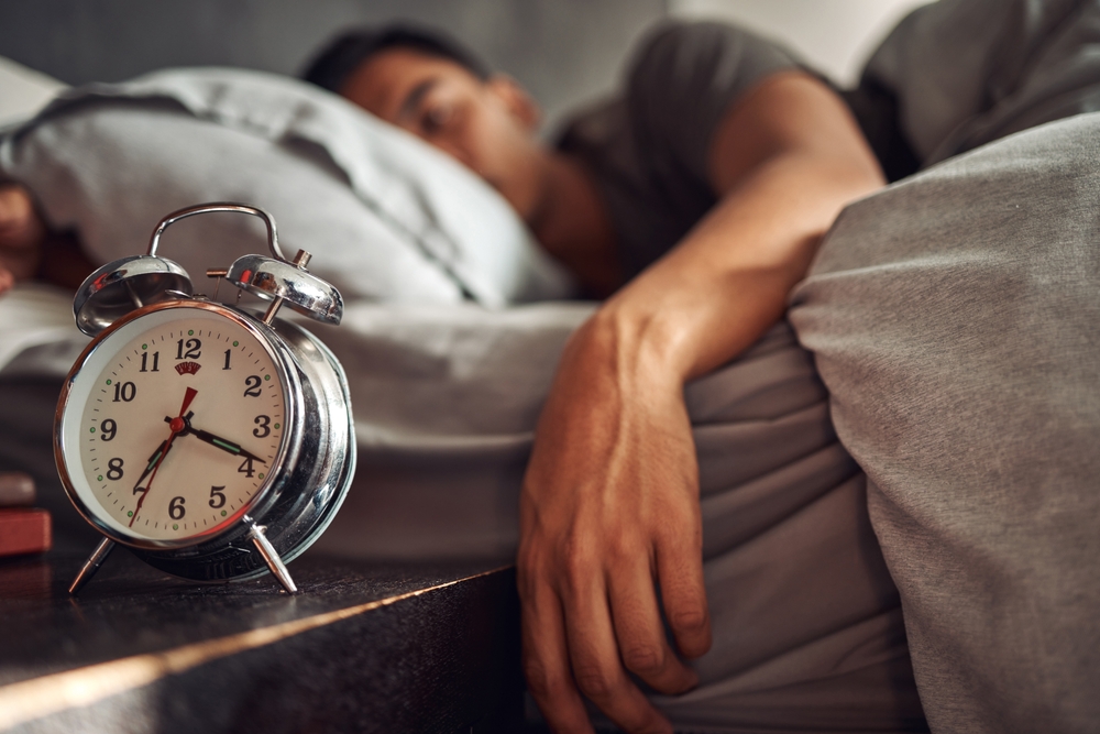 waking up early in the morning