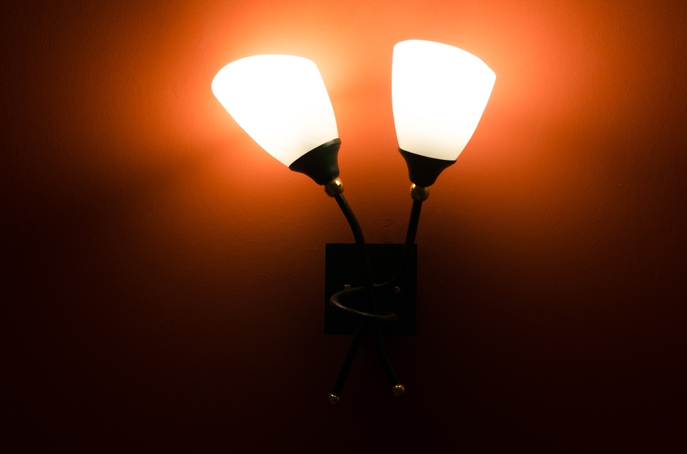warm-toned bulbs