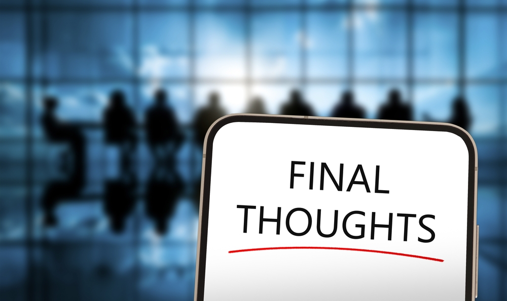 final thoughts on computer