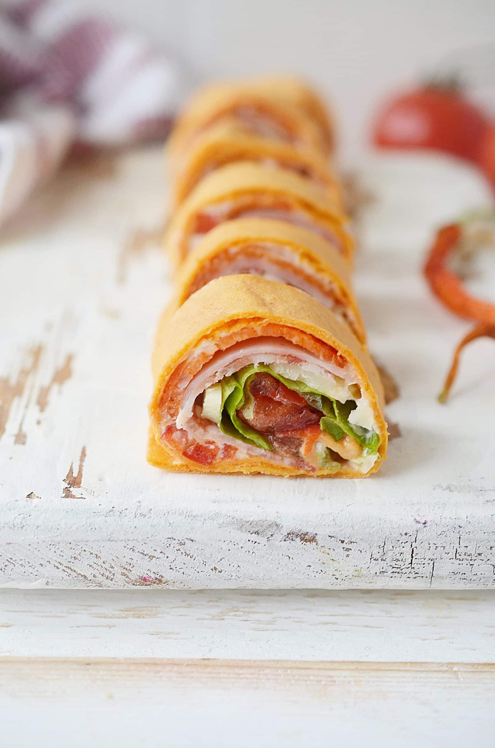 Spicy Italian Pinwheels
