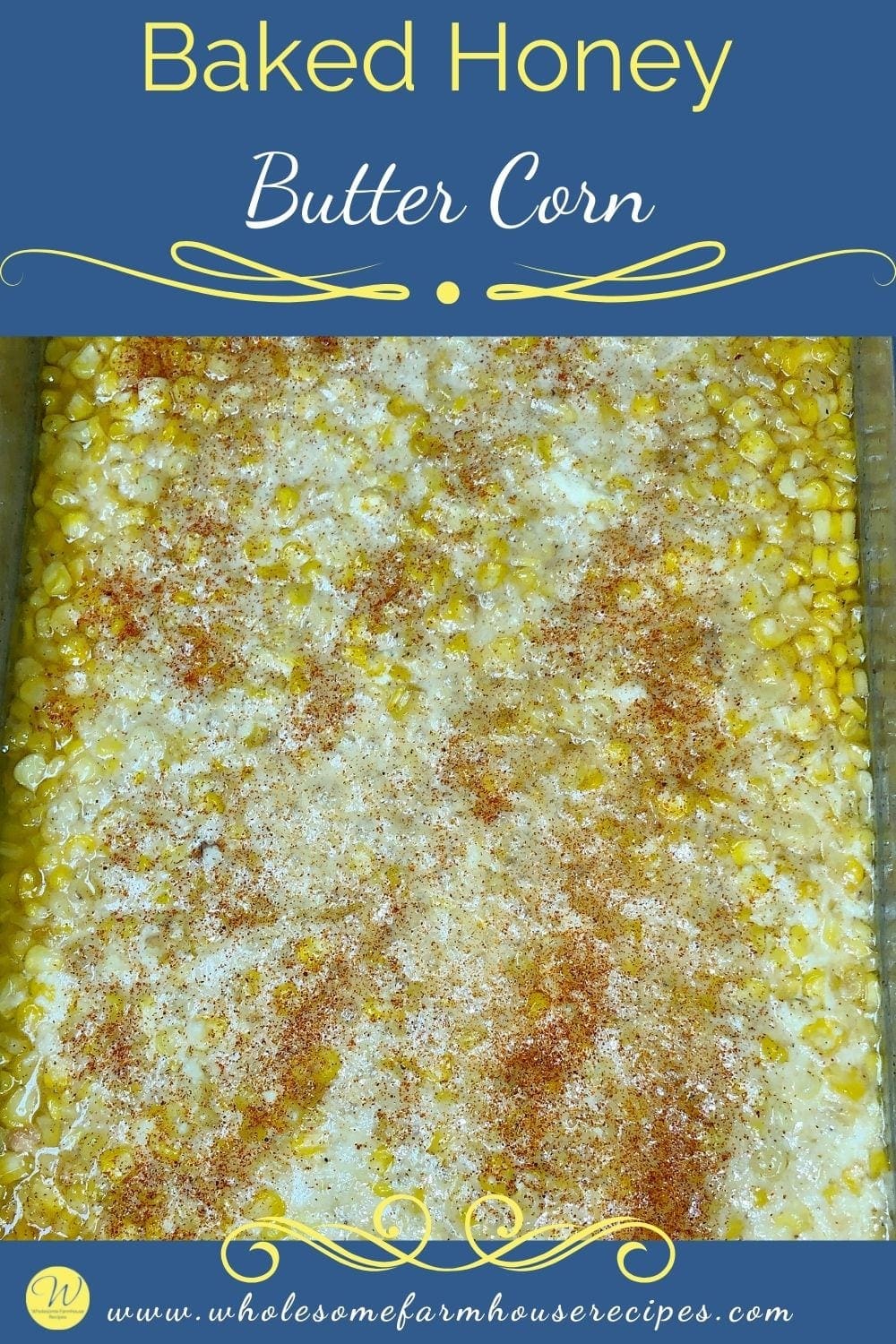 Baked Honey Butter Corn