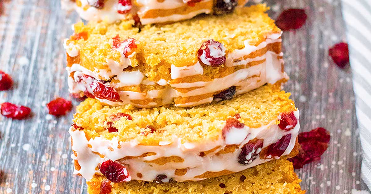Cranberry Sweet Potato Bread