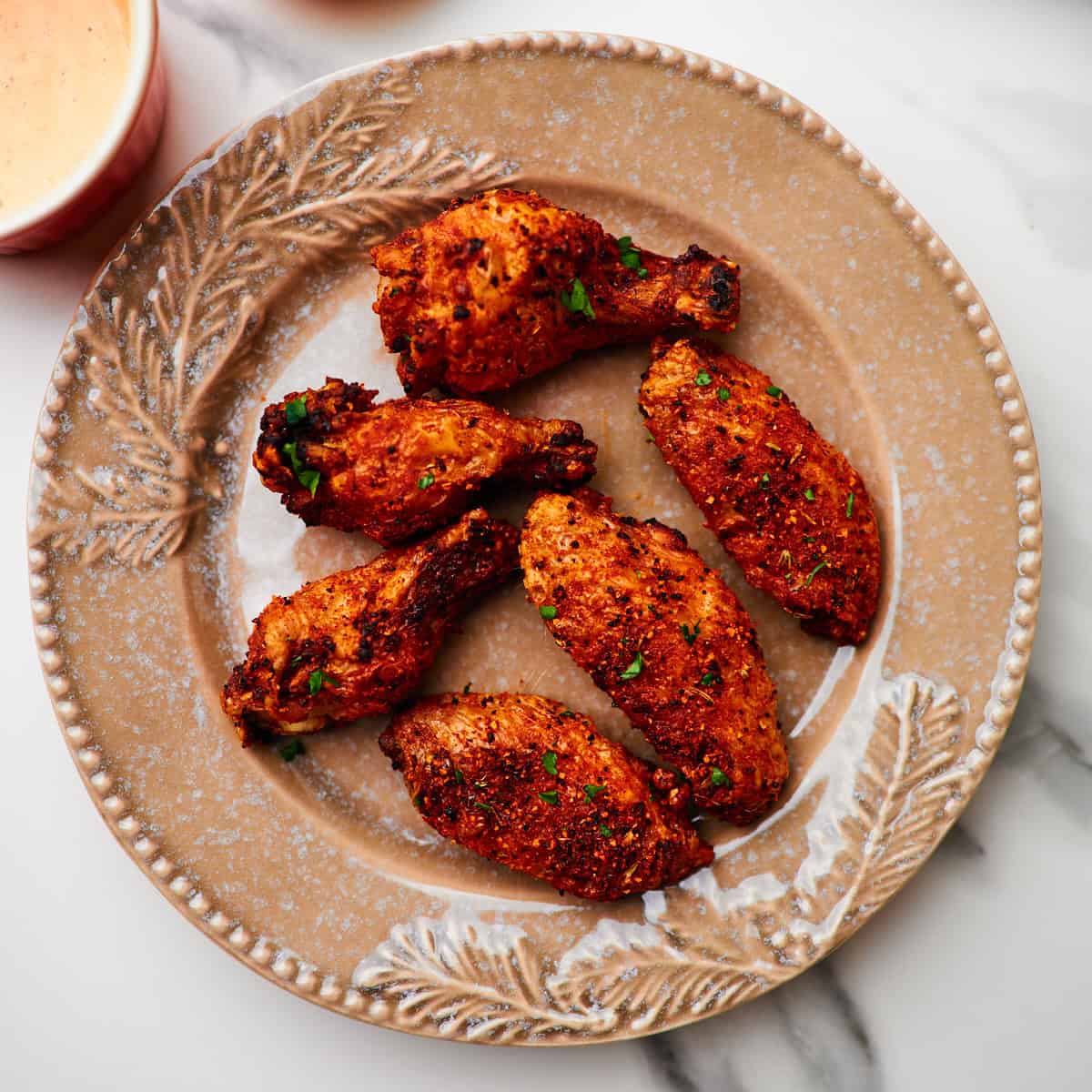 Air Fryer Chicken Wings (CRISPY!)