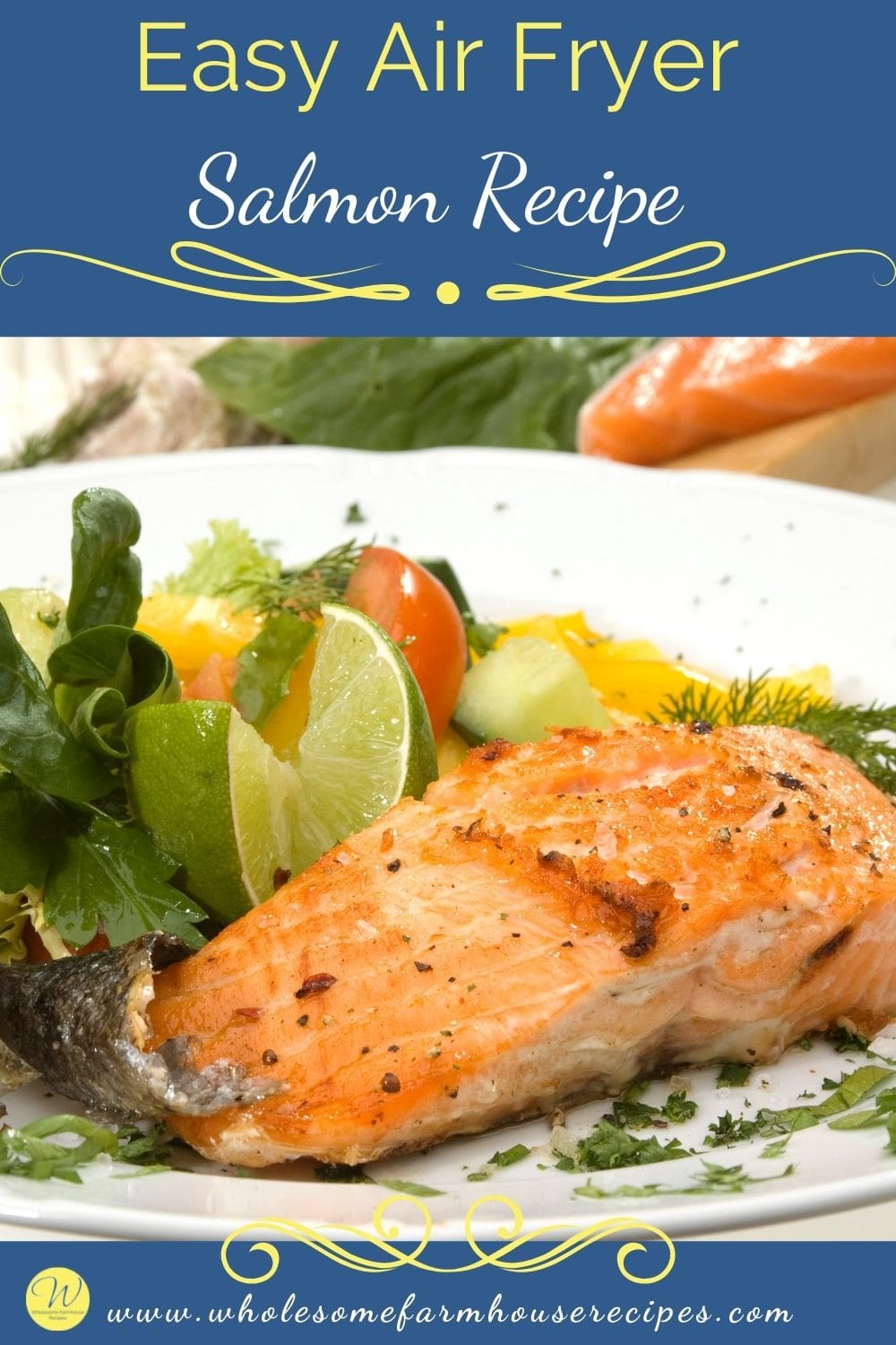 Easy Air Fryer Salmon Recipe Under 10 Minutes