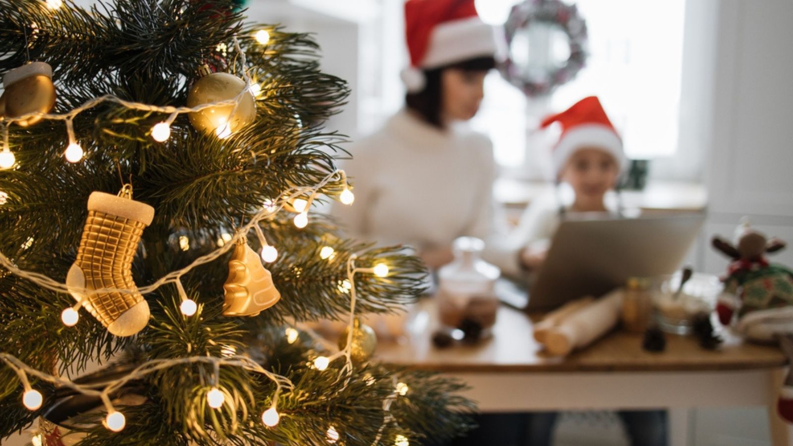Christmas tree with decorations
