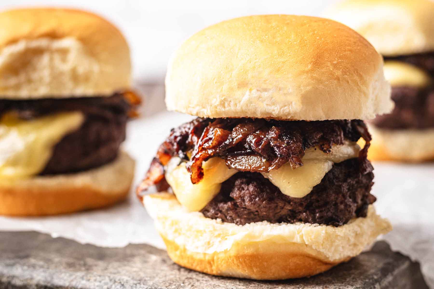French Onion Sliders