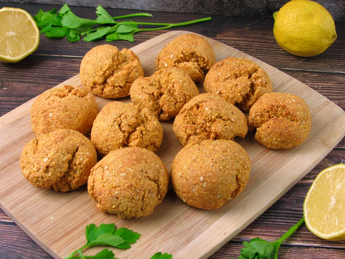 Air Fryer Hush Puppies (Vegan & Oil-Free!)