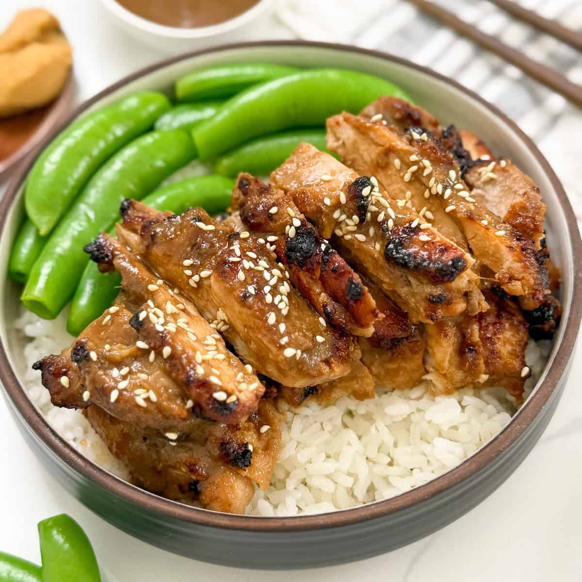 Miso Chicken Thighs Featured