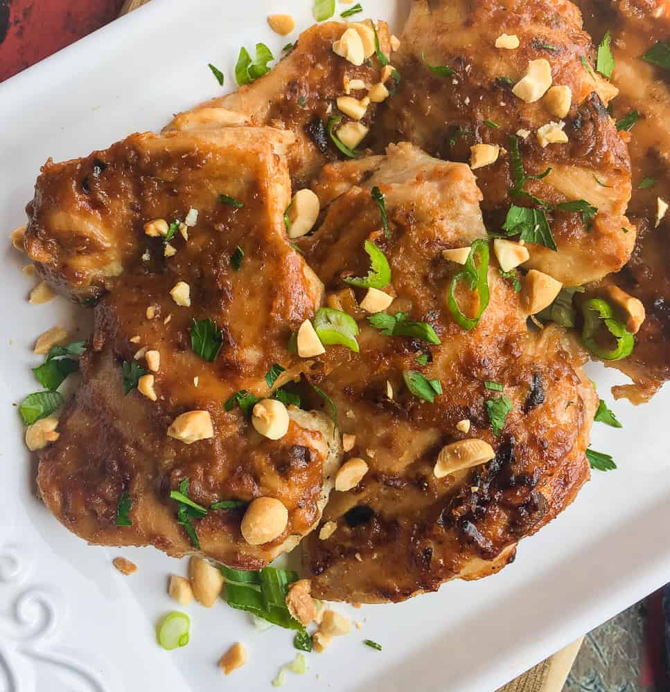 Instant Pot Thai Chicken Thighs