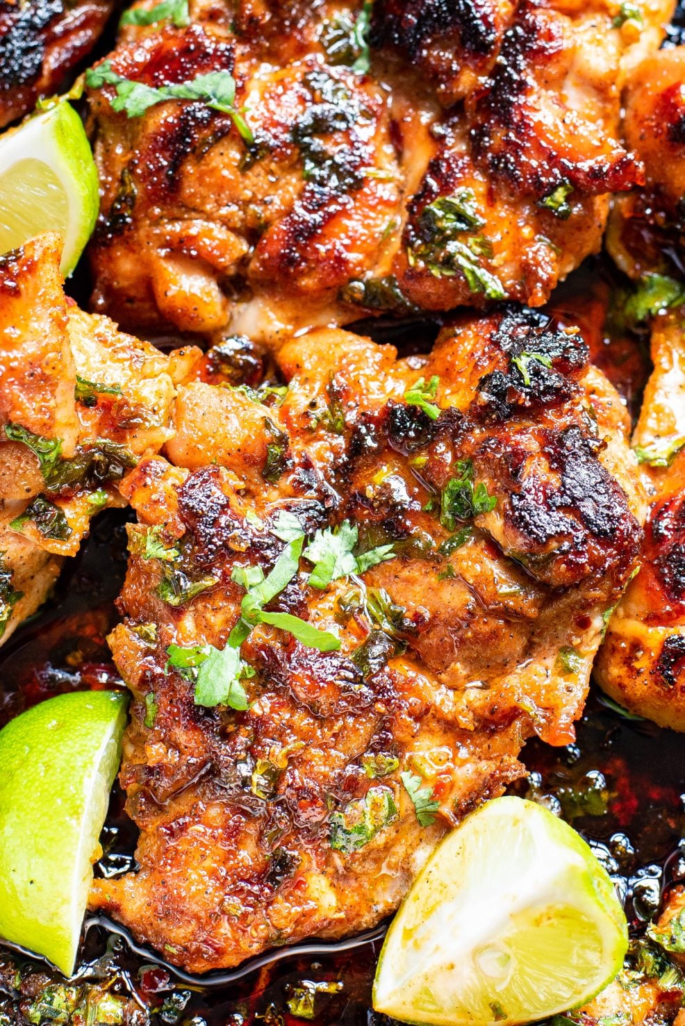 Cilantro Lime Chicken Thighs