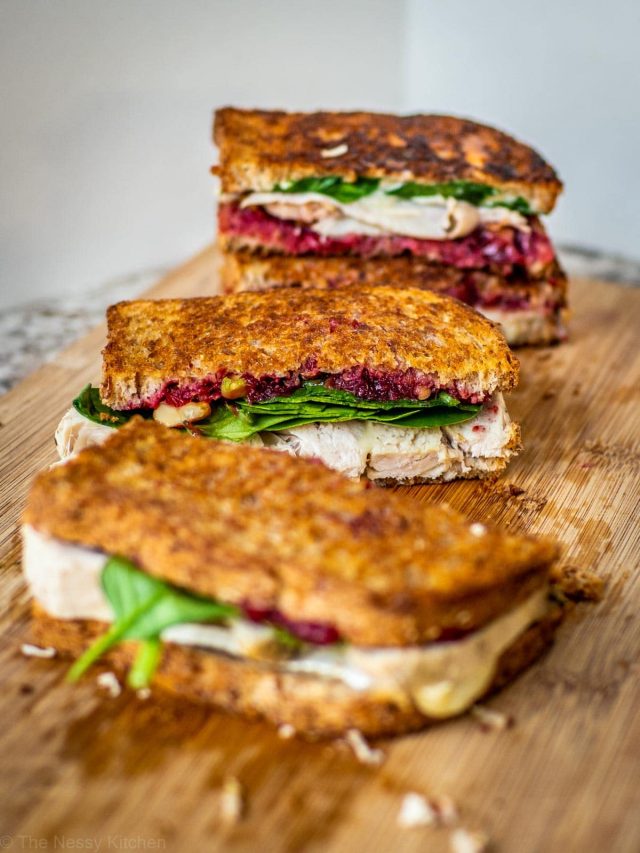 Turkey Cranberry Brie Sandwich