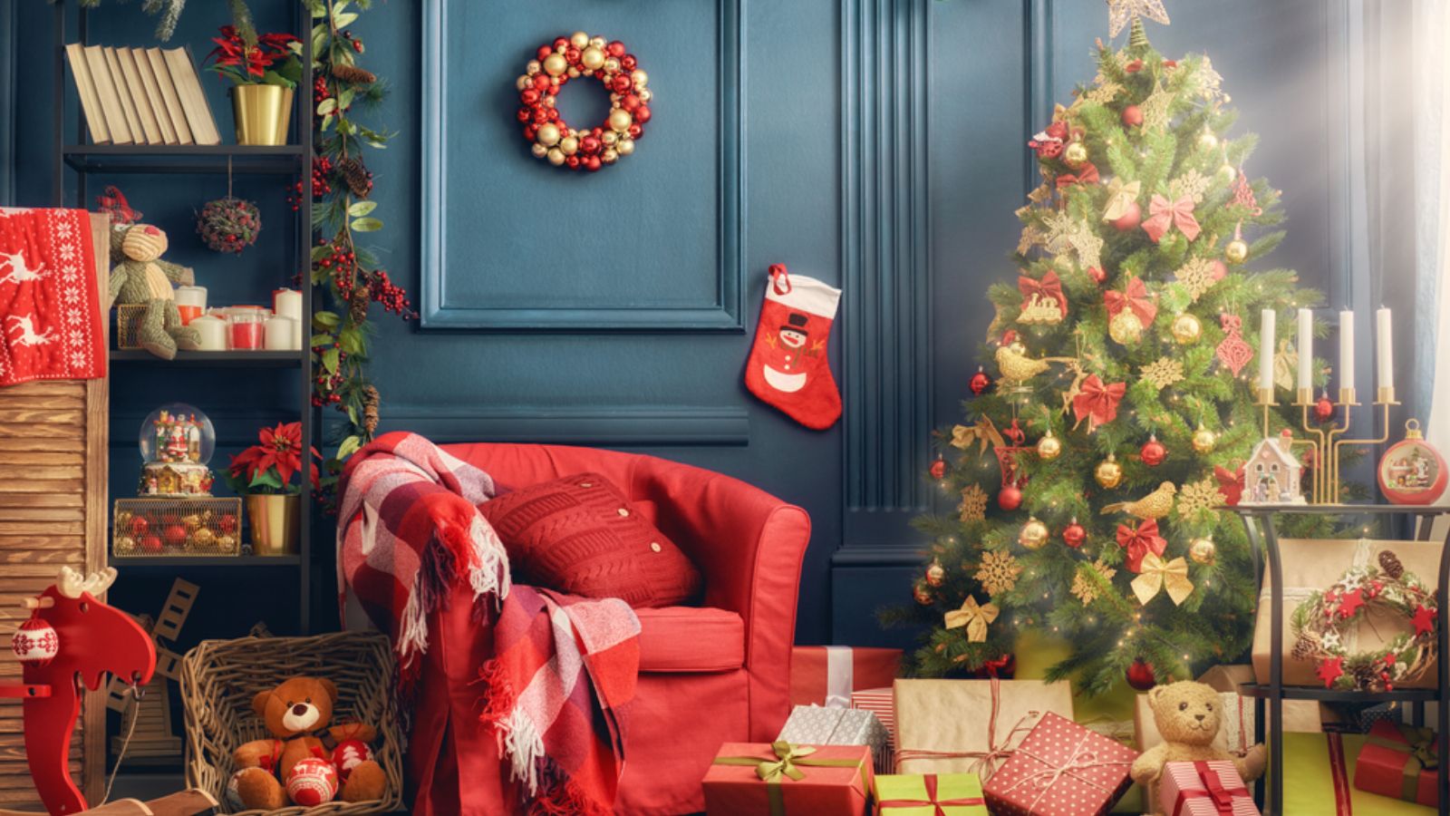 decorated Christmas House